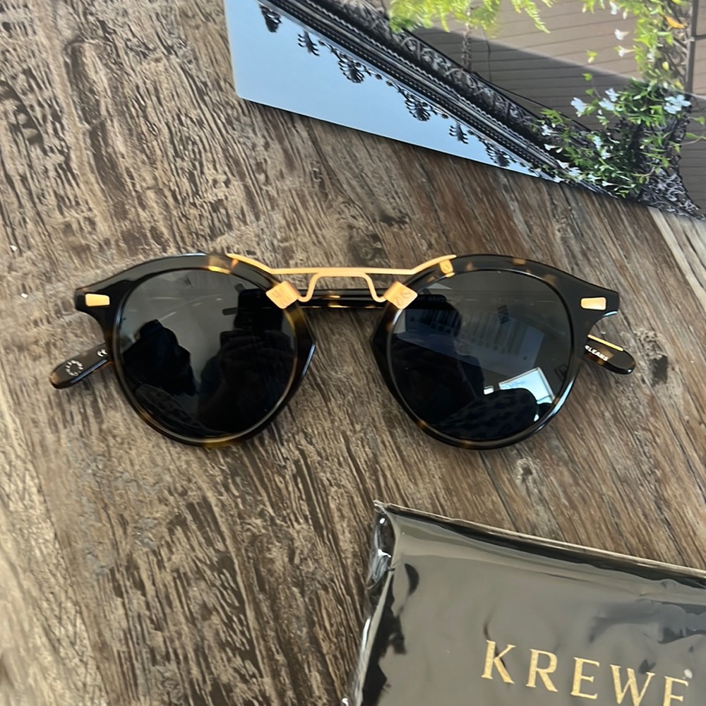 Krewe St. Louis Polarized Sunglasses—BRAND NEW with Tags on.